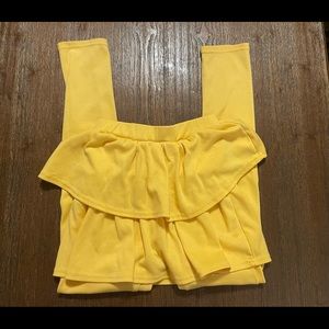 💛Leggings w/ Tutu💛